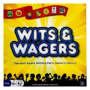 Wits & Wagers Party Trivia Board Game – Complete Set – Excellent Condition